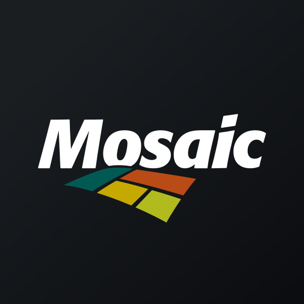 mosaic fertilizer stock