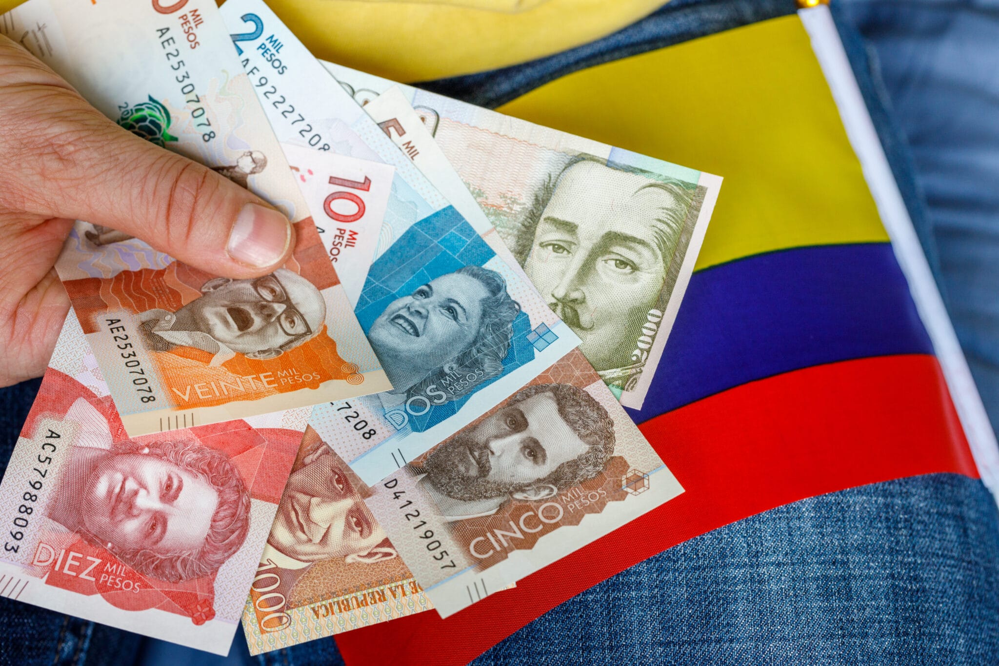 100 aud to colombian peso