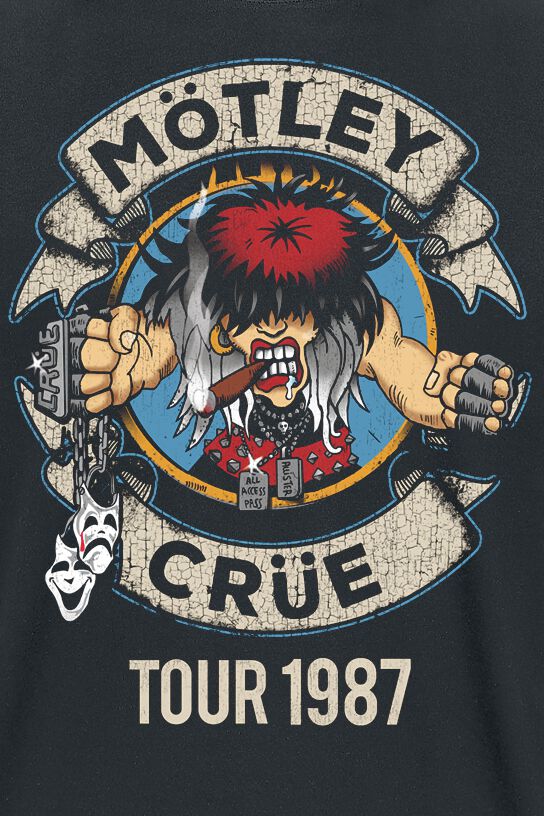 motley crue tour 1987