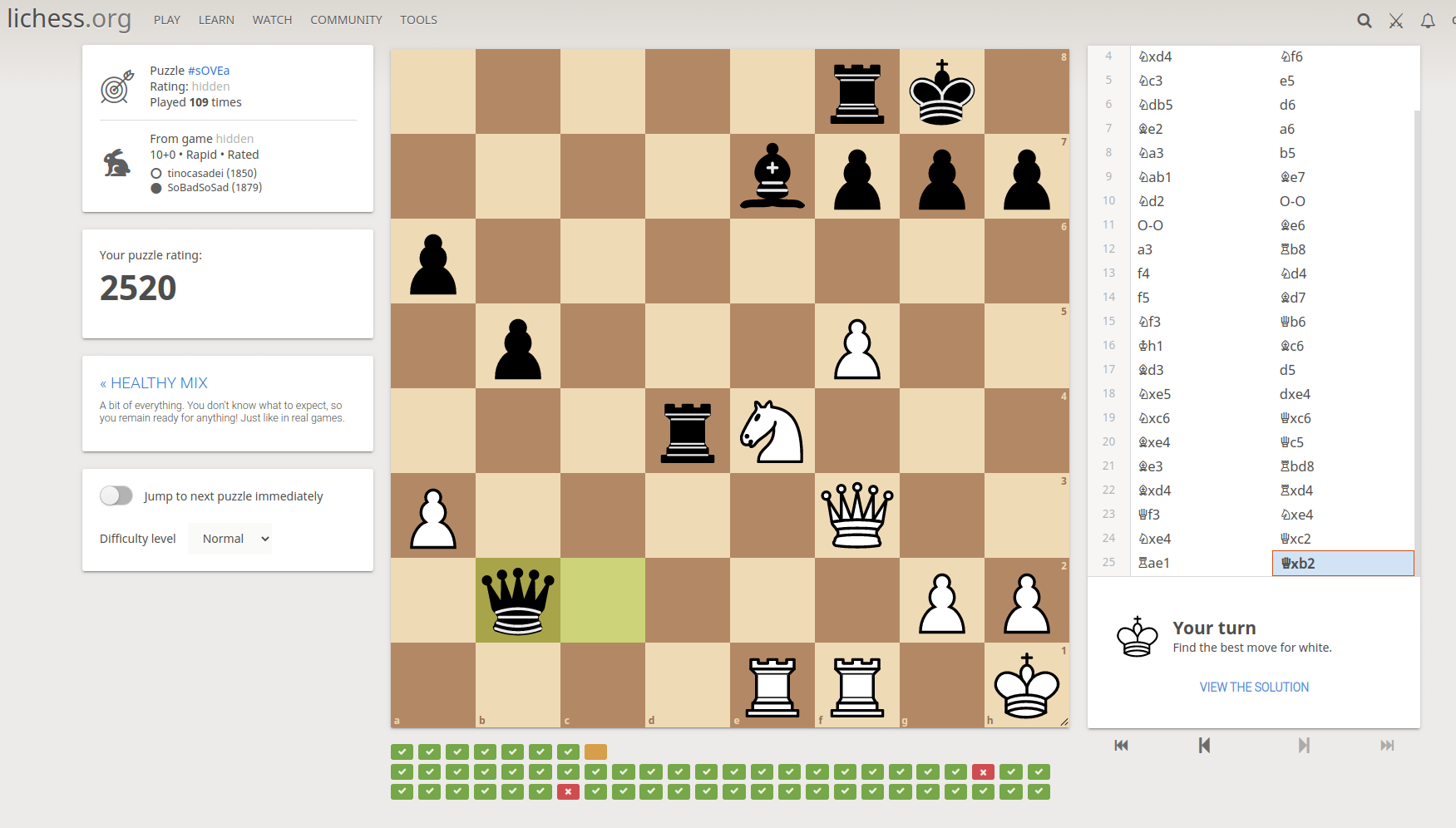 lichess puzzle