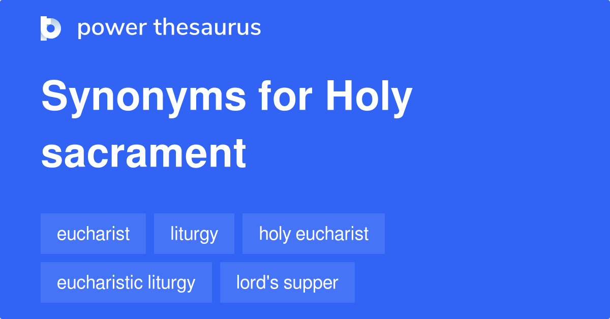 sacrament synonym