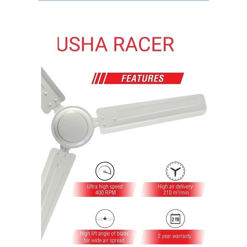 usha racer fan