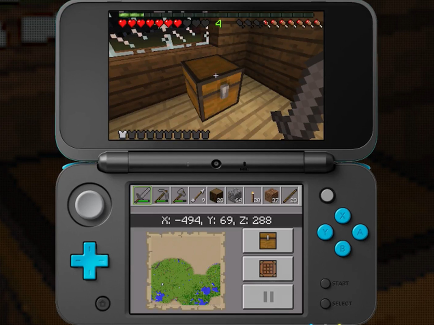 minecraft 3ds