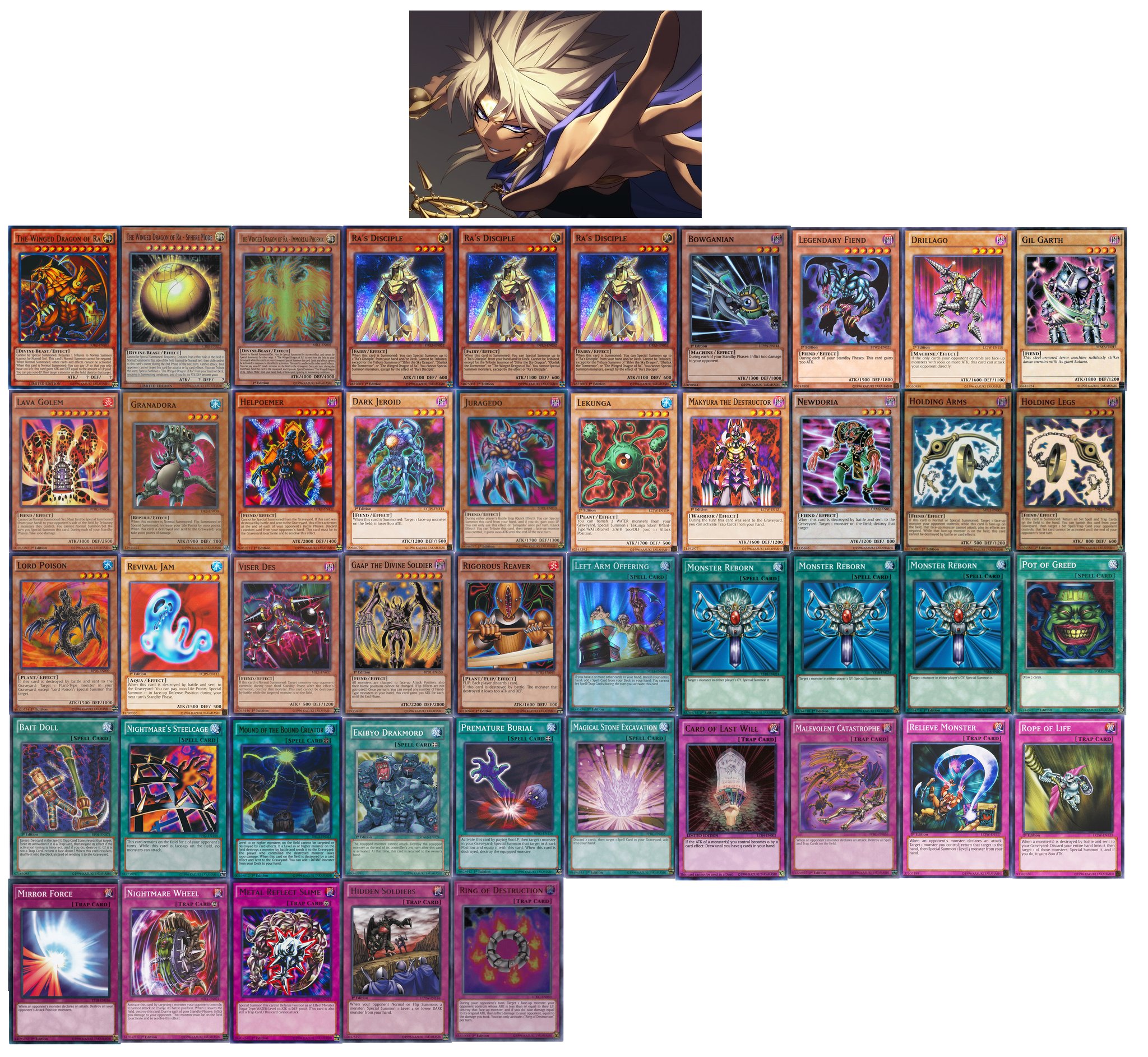 yugioh marik deck