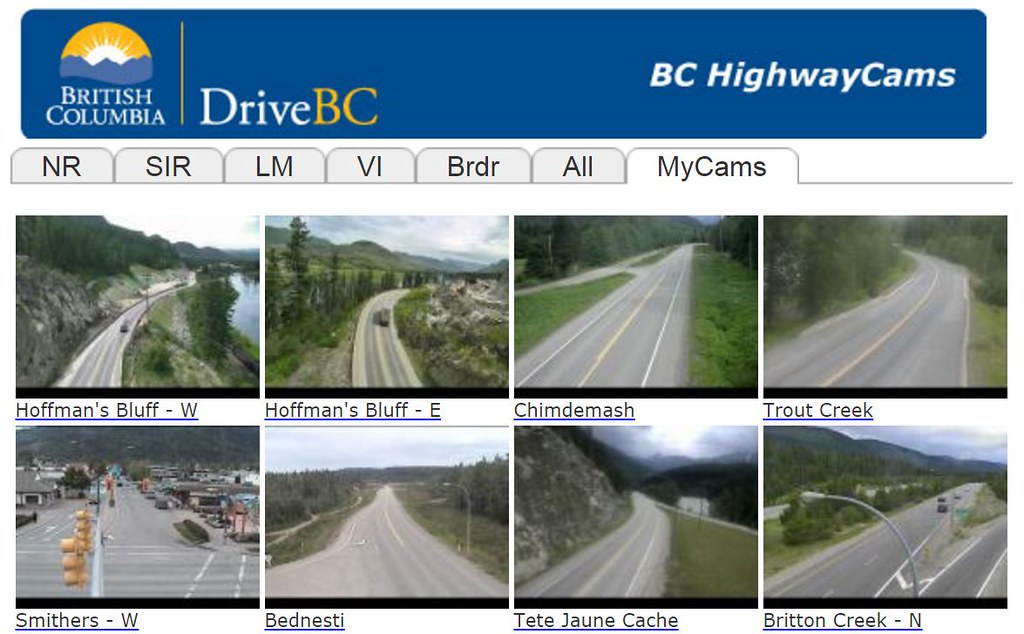 highway cameras nanaimo