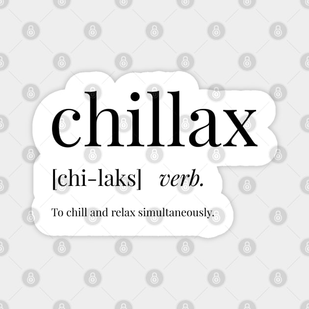 chillax definition