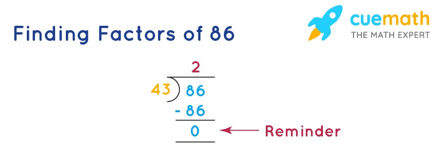 86 divided by 8