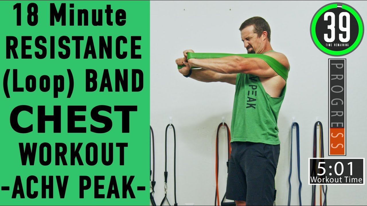 chest workout with bands