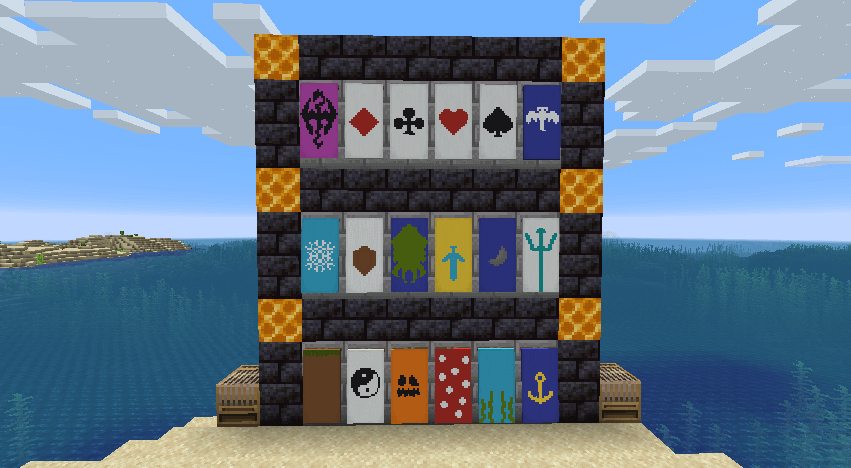 banners in minecraft