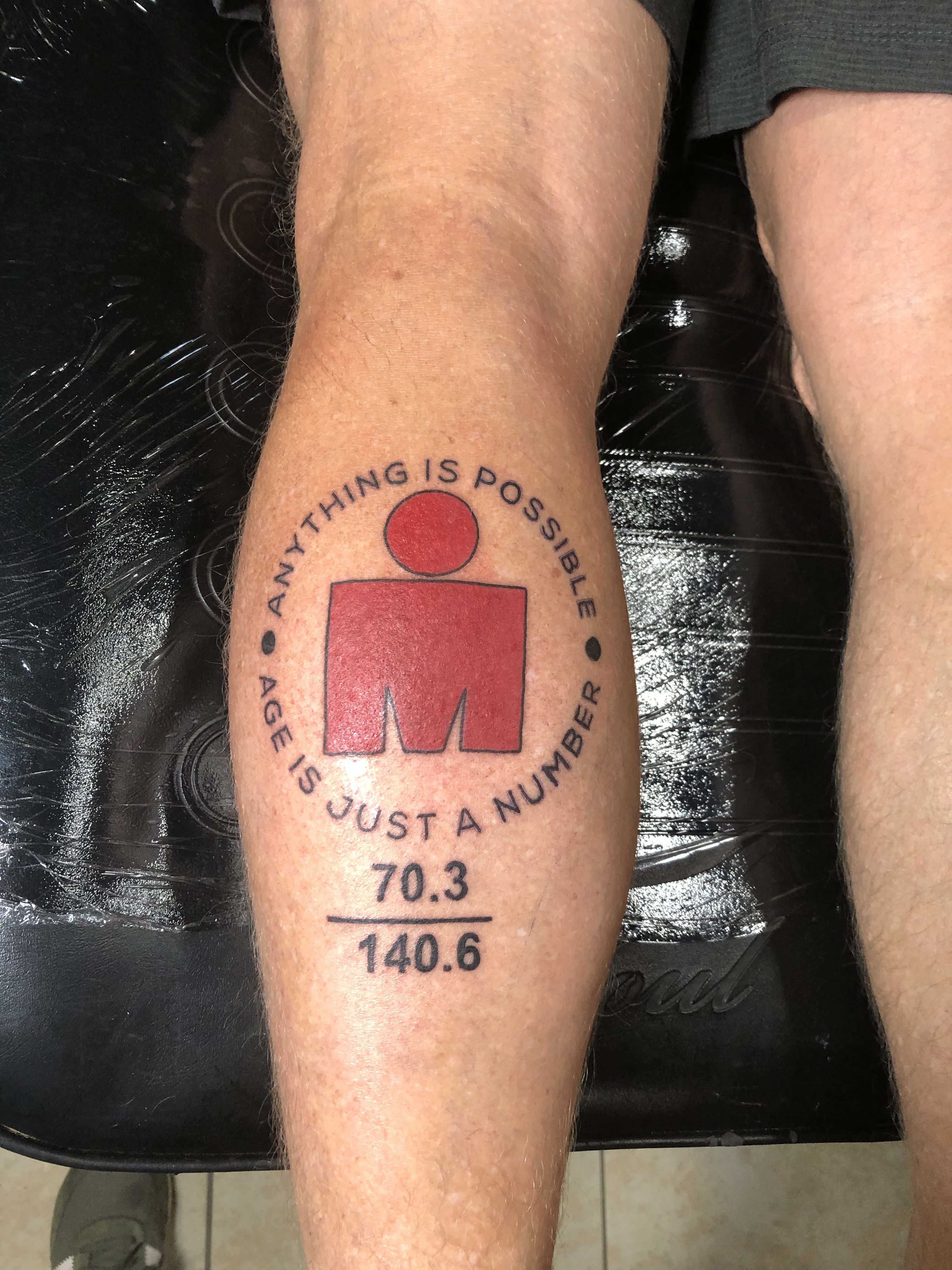 ironman triathlon tattoo