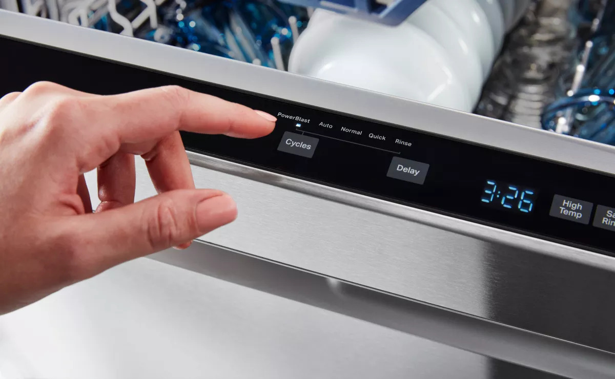 how to operate bosch dishwasher