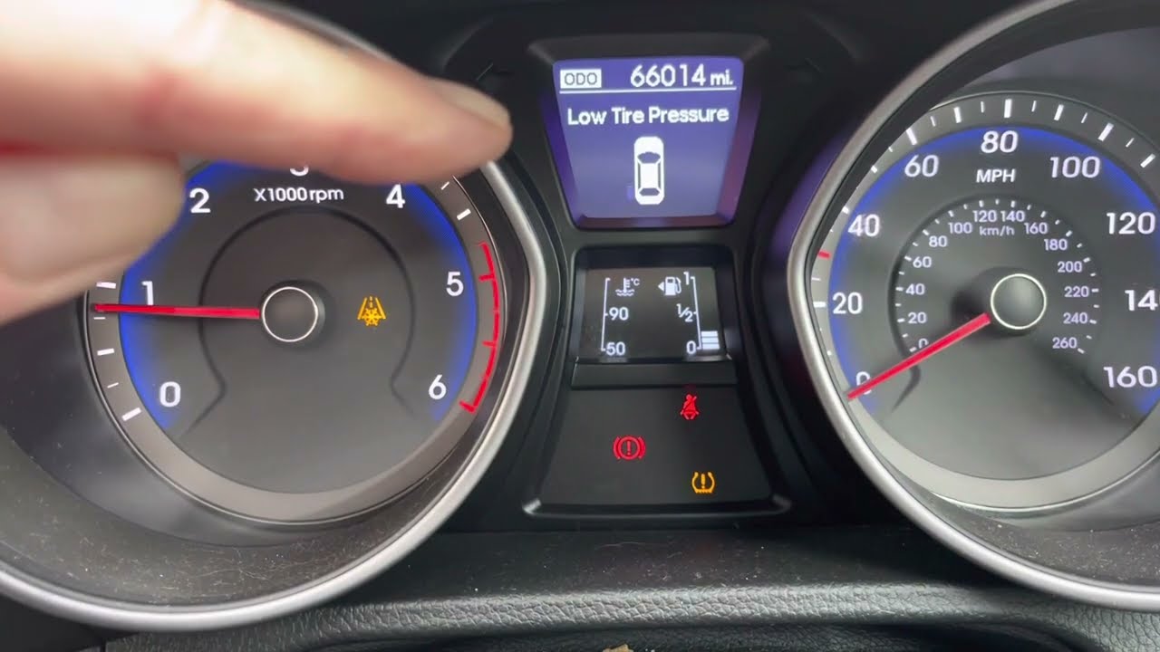 how to reset hyundai tpms