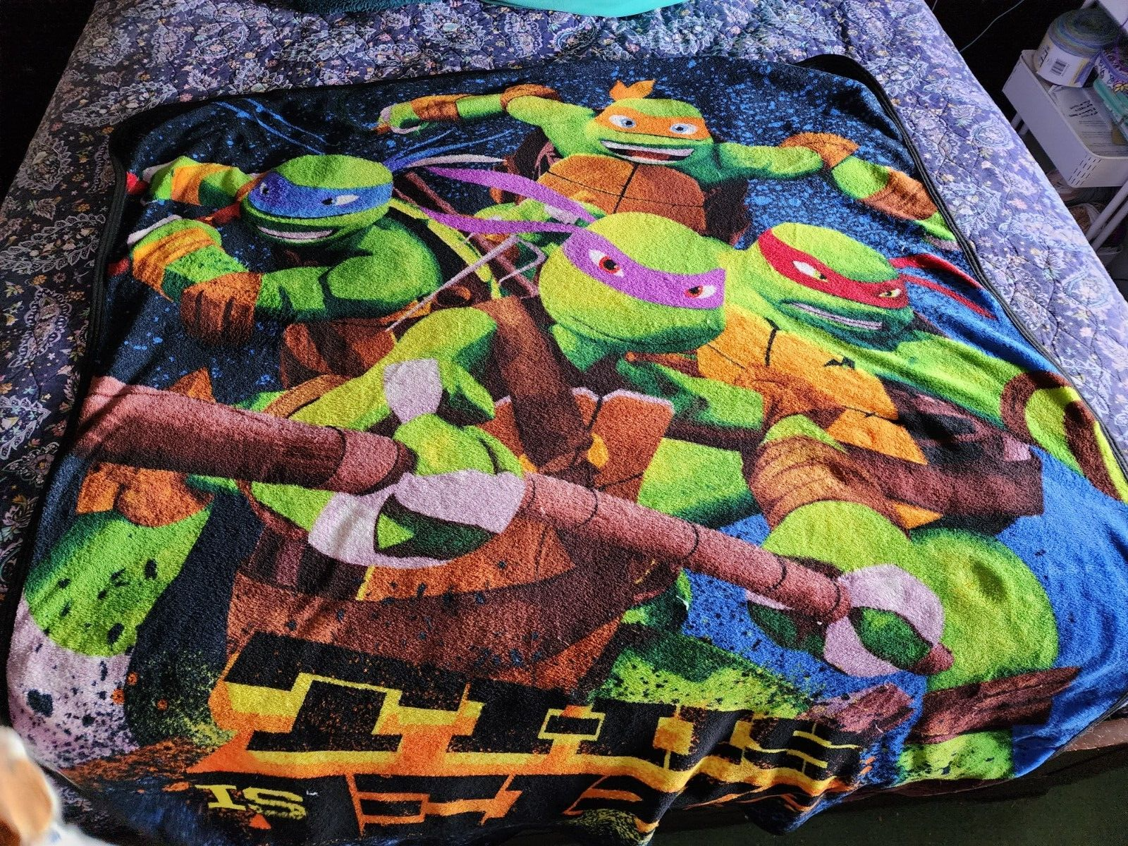 ninja turtle blanket