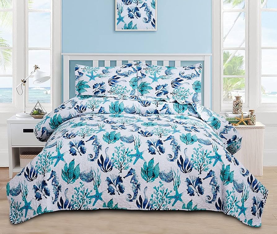 beachy bedding quilts