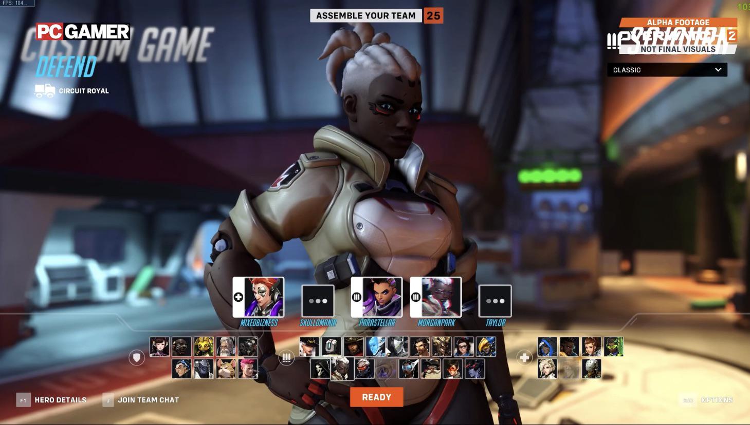 overwatch hero screen