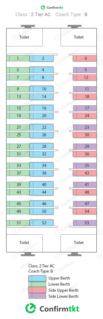 2 tier seat map