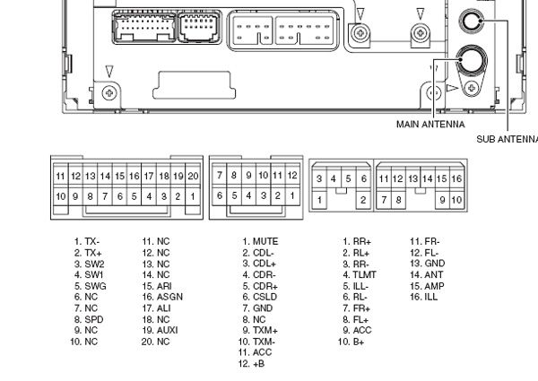 2006 toyota corolla radio wiring diagram