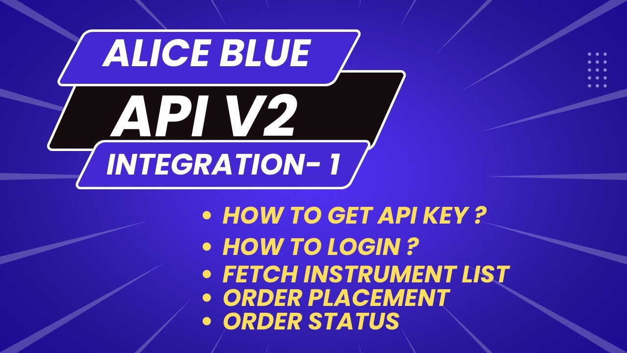 alice blue api documentation