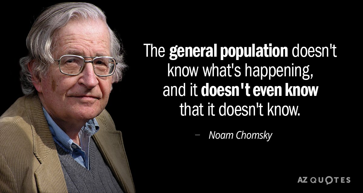 noam chomsky quotes