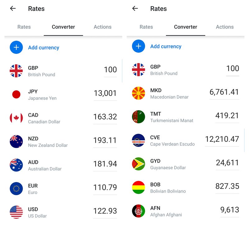 revolut conversion fees