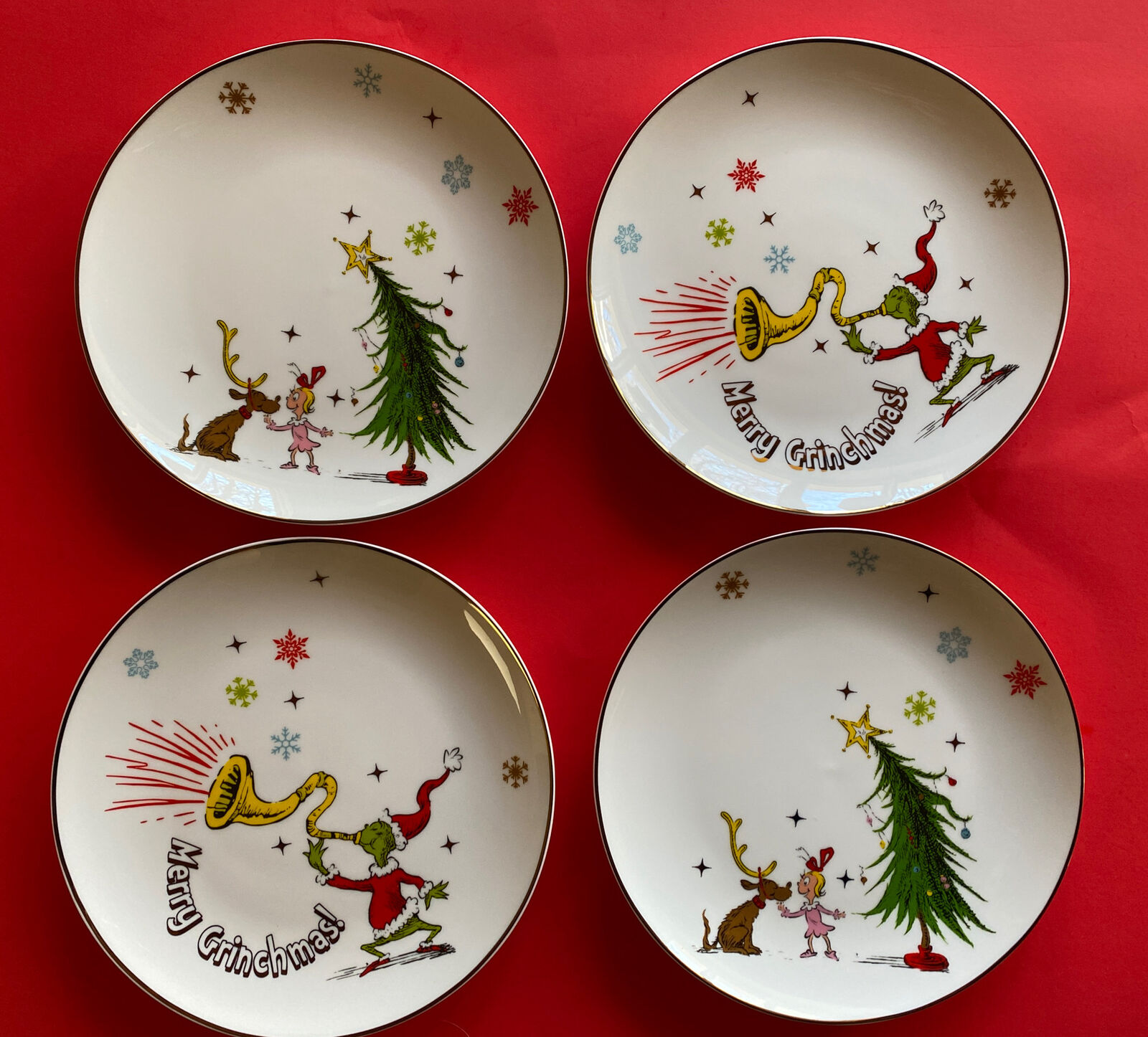 lenox grinch dishes