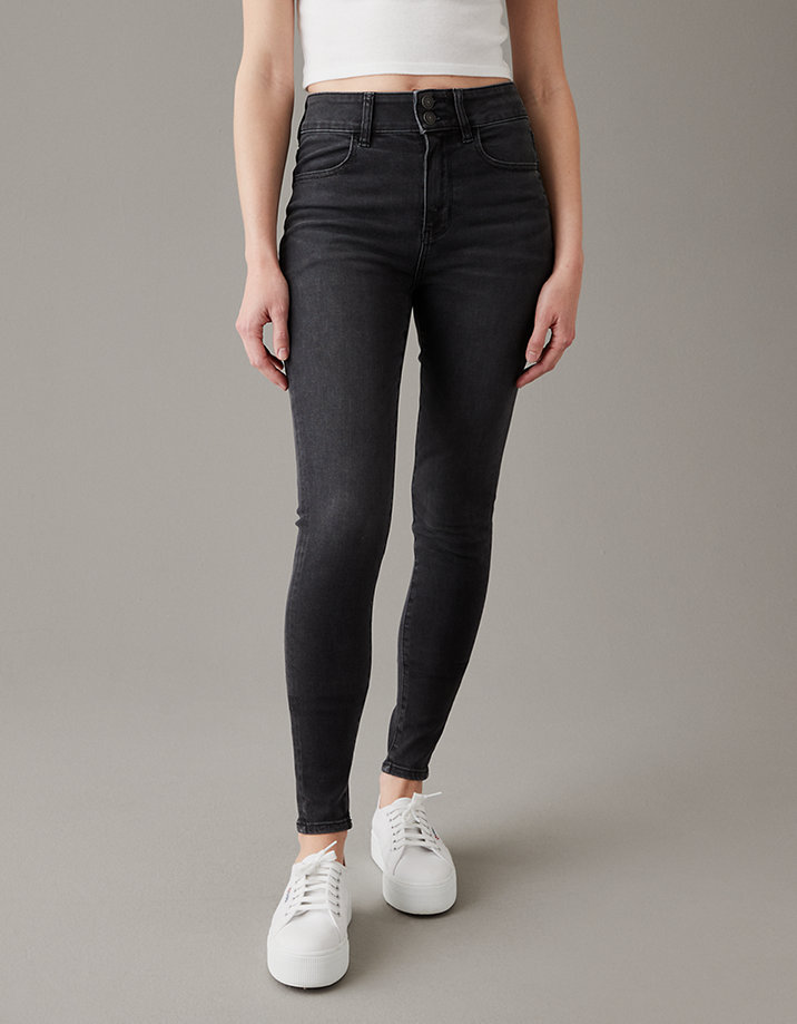 american eagle high rise jegging