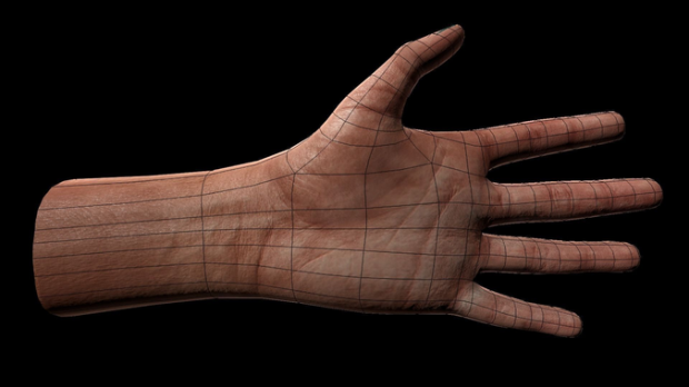 hand 3d model free download