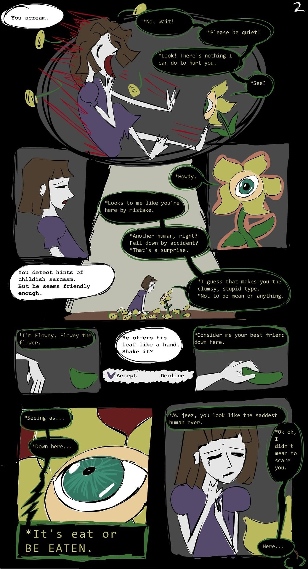 horrortale comic