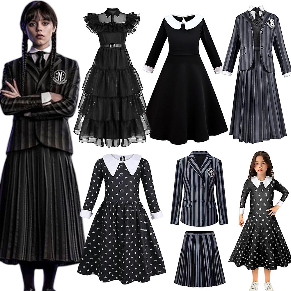 wednesday addams outfits