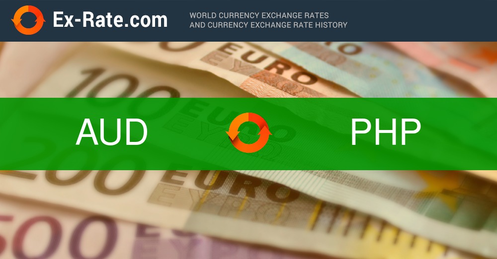 exchange rate aud to philippine peso