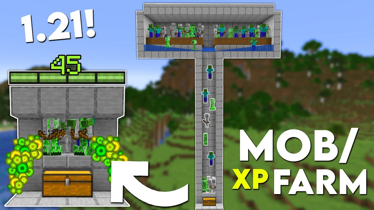 how to make a xp farm in minecraft