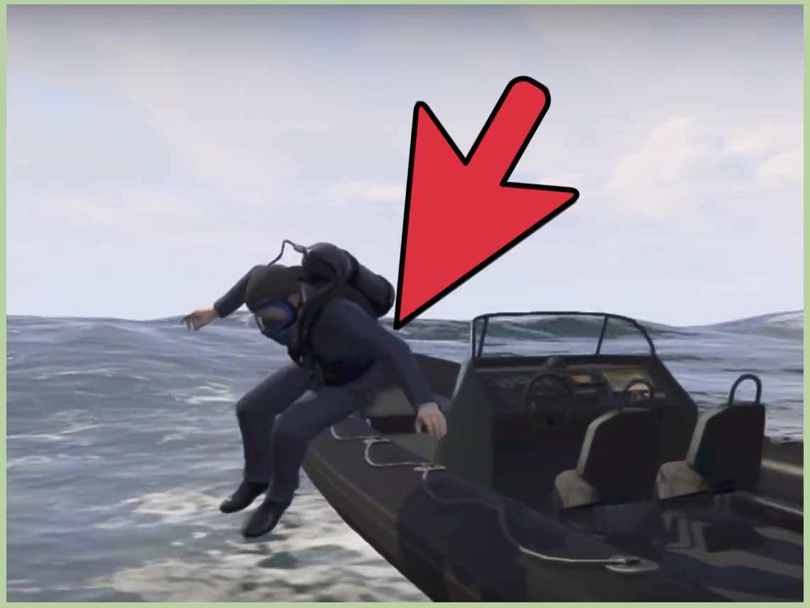 how do you dive in gta v