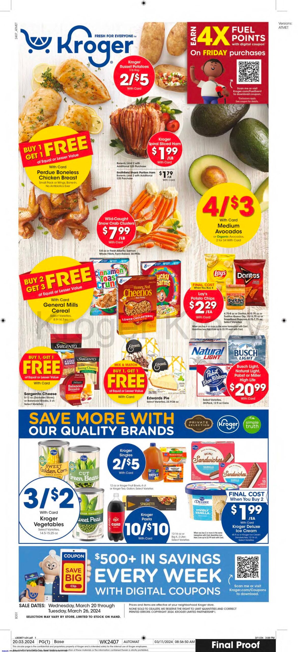 kroger memphis tn weekly ad