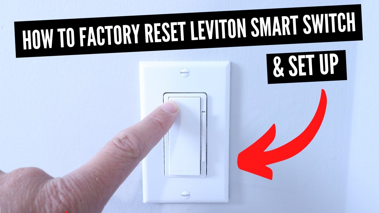 how to reset leviton timer switch