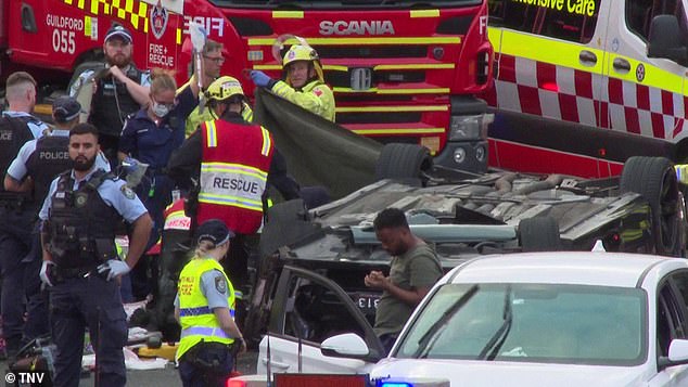 merrylands car accident