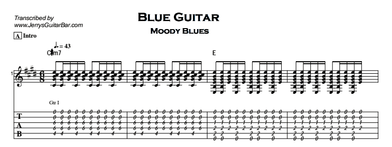 moody blues chords