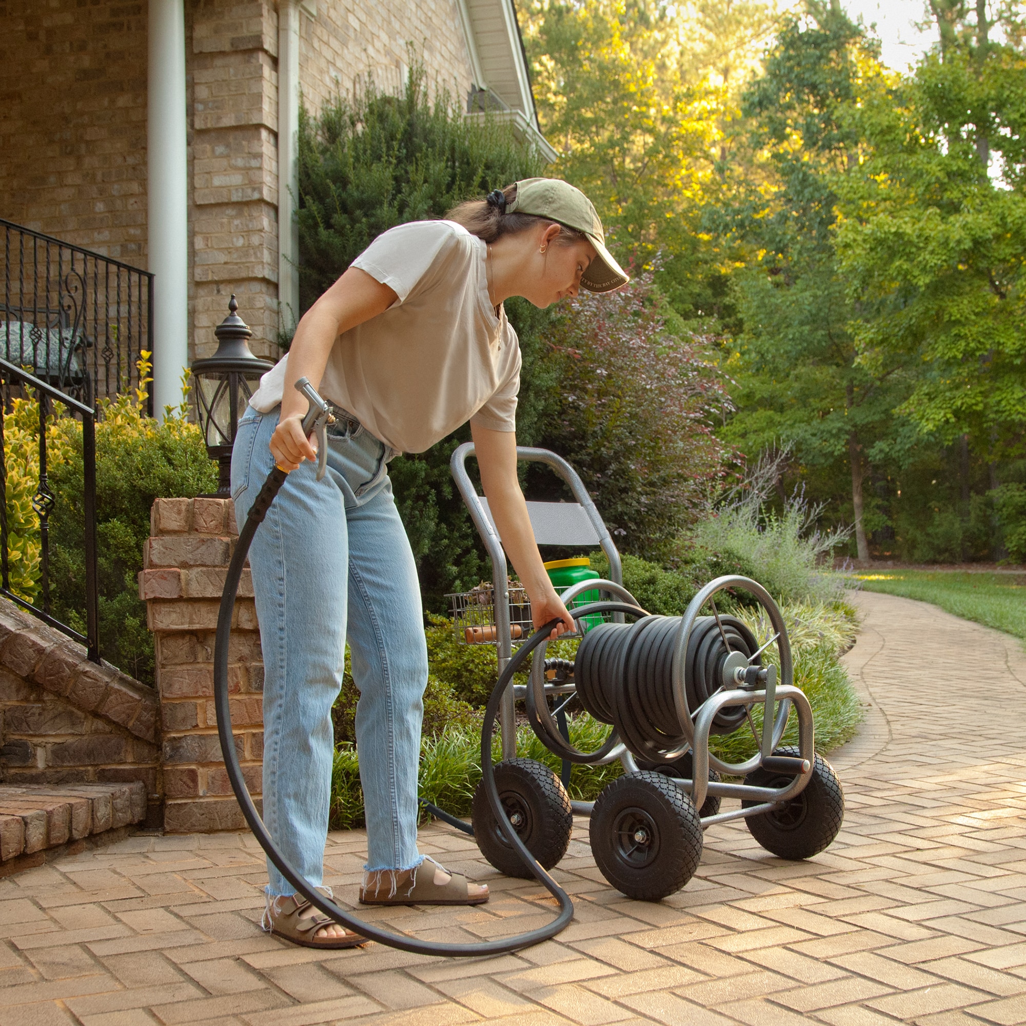 hose caddy lowes