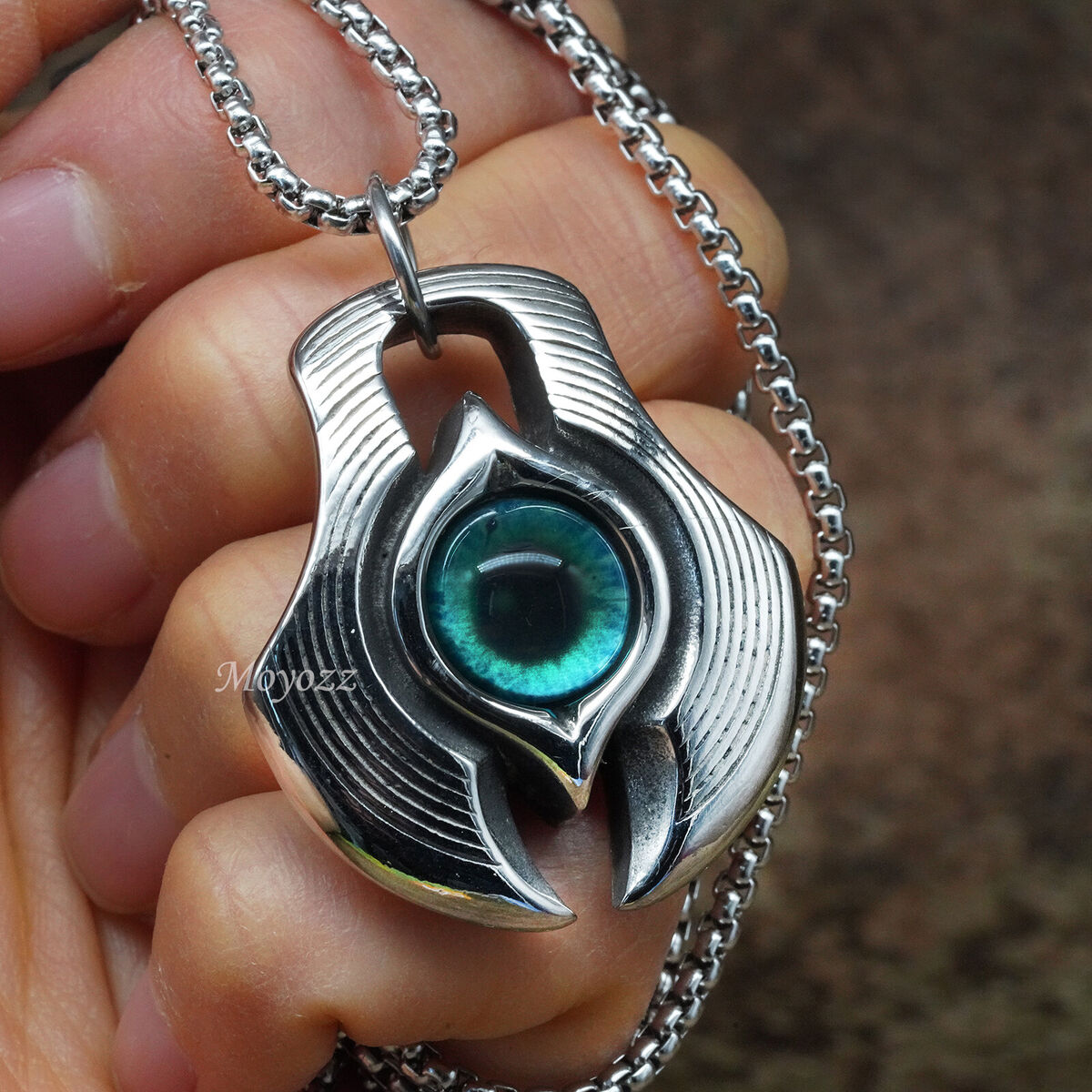 egyptian evil eye pendant