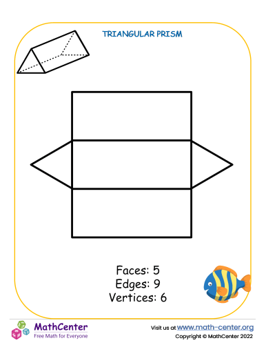 net of triangular prism