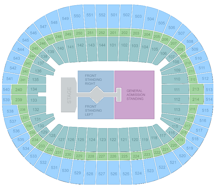 wembley stadium taylor swift seating plan