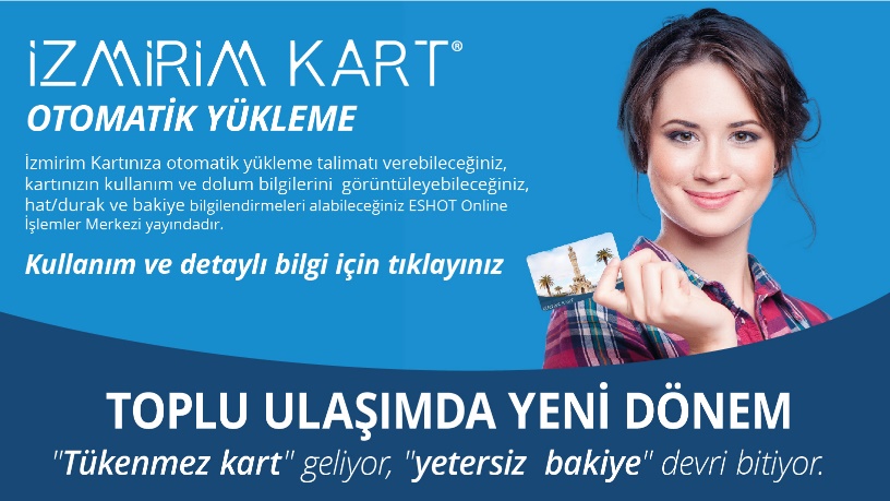 izmirim kart yükleme