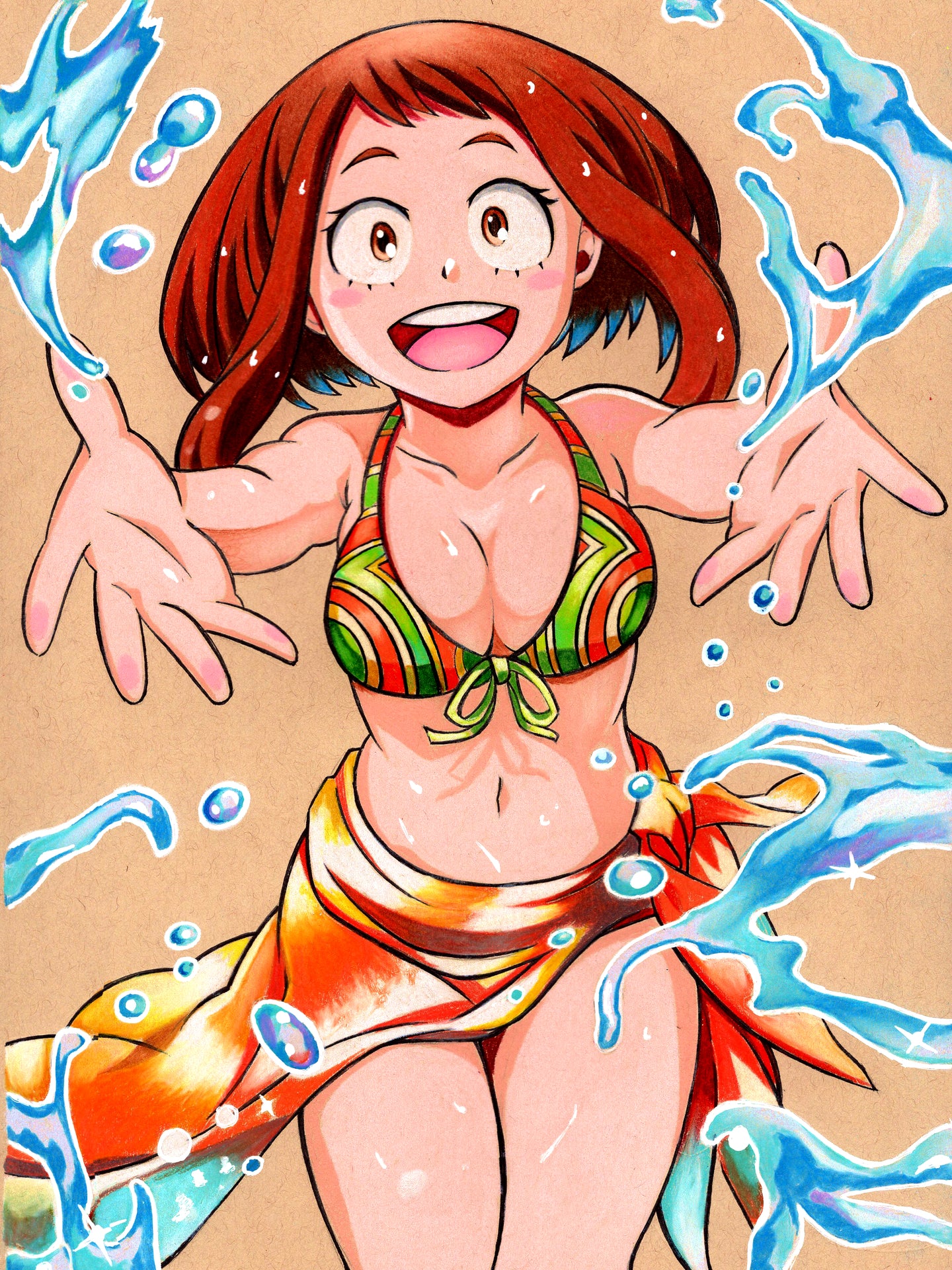 ochaco uraraka swimsuit