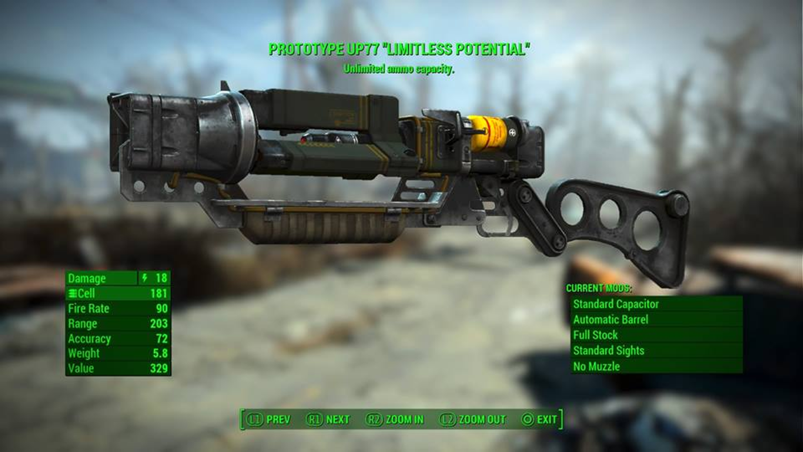 fallout4 weapon