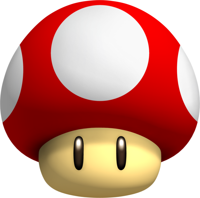 super mario mushroom character