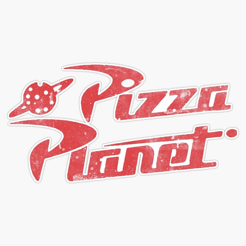 pizza planet sticker