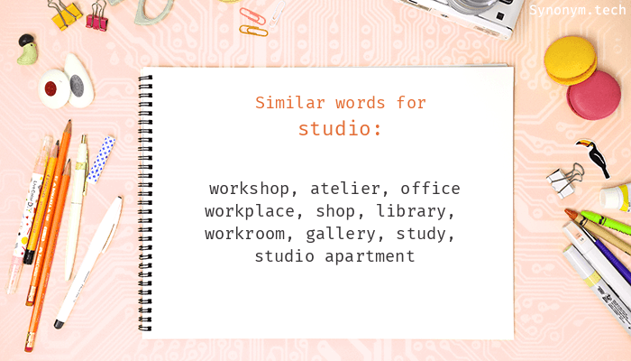 studios synonyms