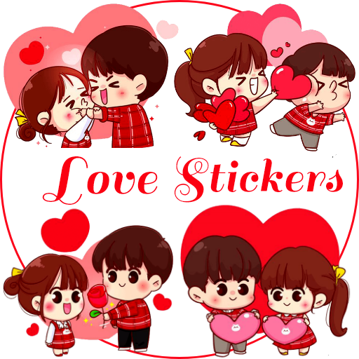 cute couple stickers