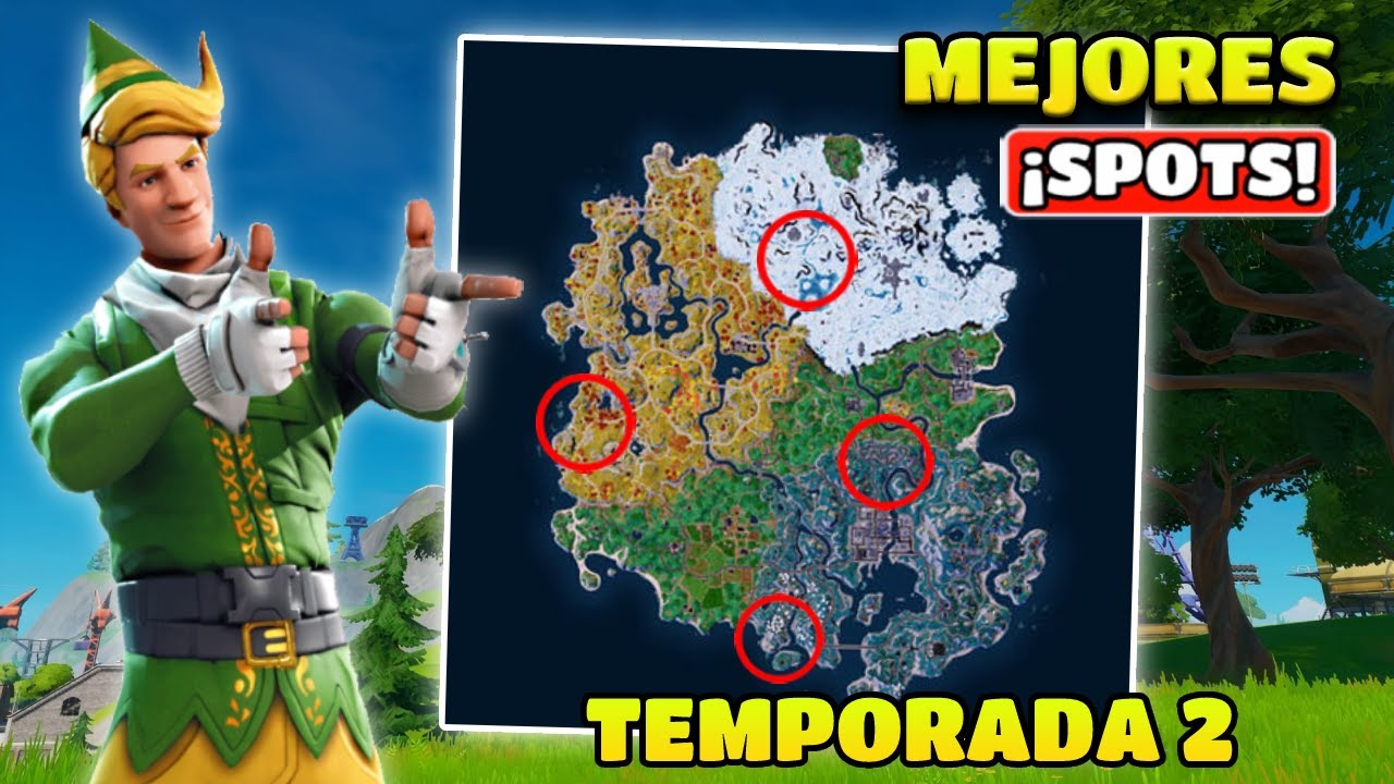 mejores spots fortnite capítulo 4