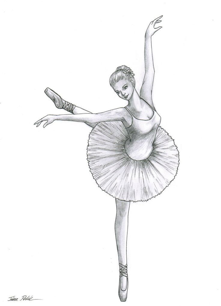 ballet drawing