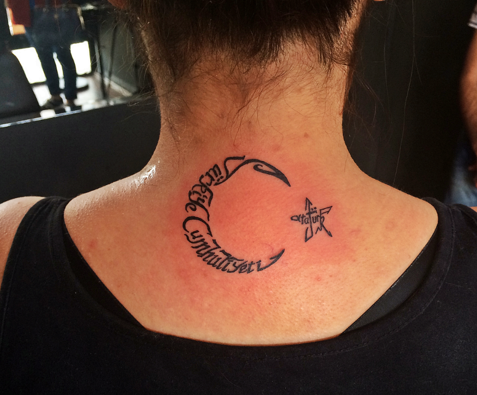 türkiye tattoo motive